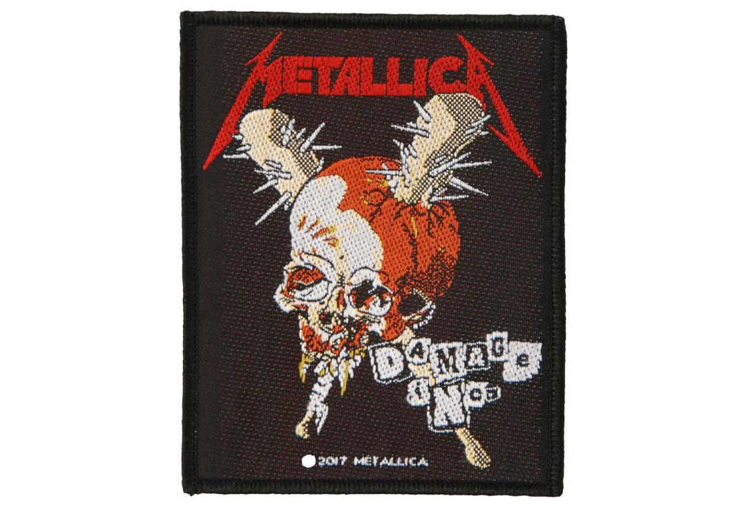 Official Band Merch | Metallica - Damage Inc. Woven Patch