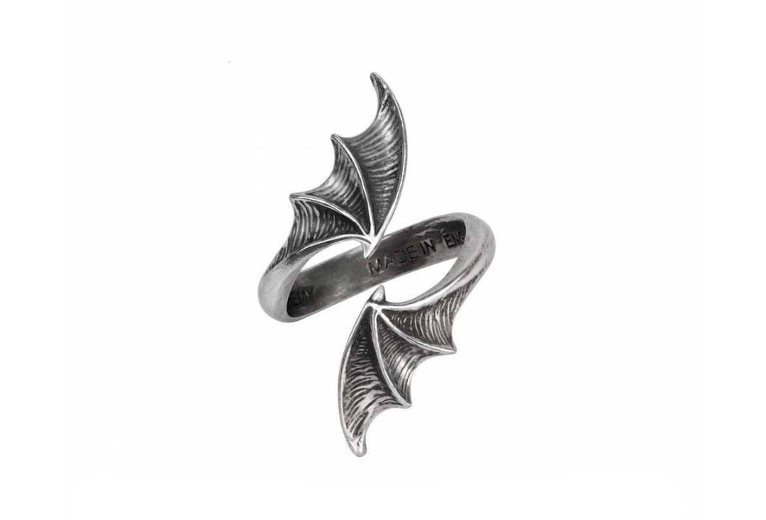 A Night With Goethe Alchemy Gothic Pewter Ring - Main