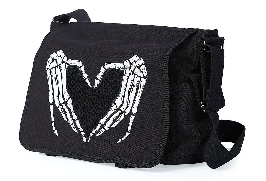 Darkest Love Banned Apparel Messenger Bag - Front