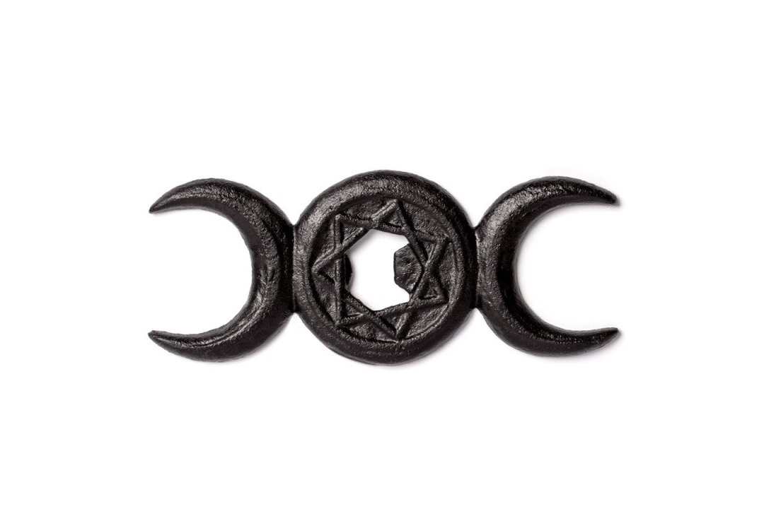 Black Triple Moon Alchemy Gothic Bottle Opener