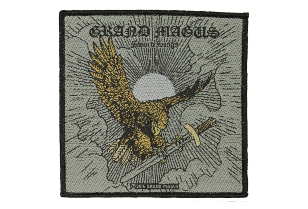 Grand Magus - Sword Songs Sew On Woven Patch