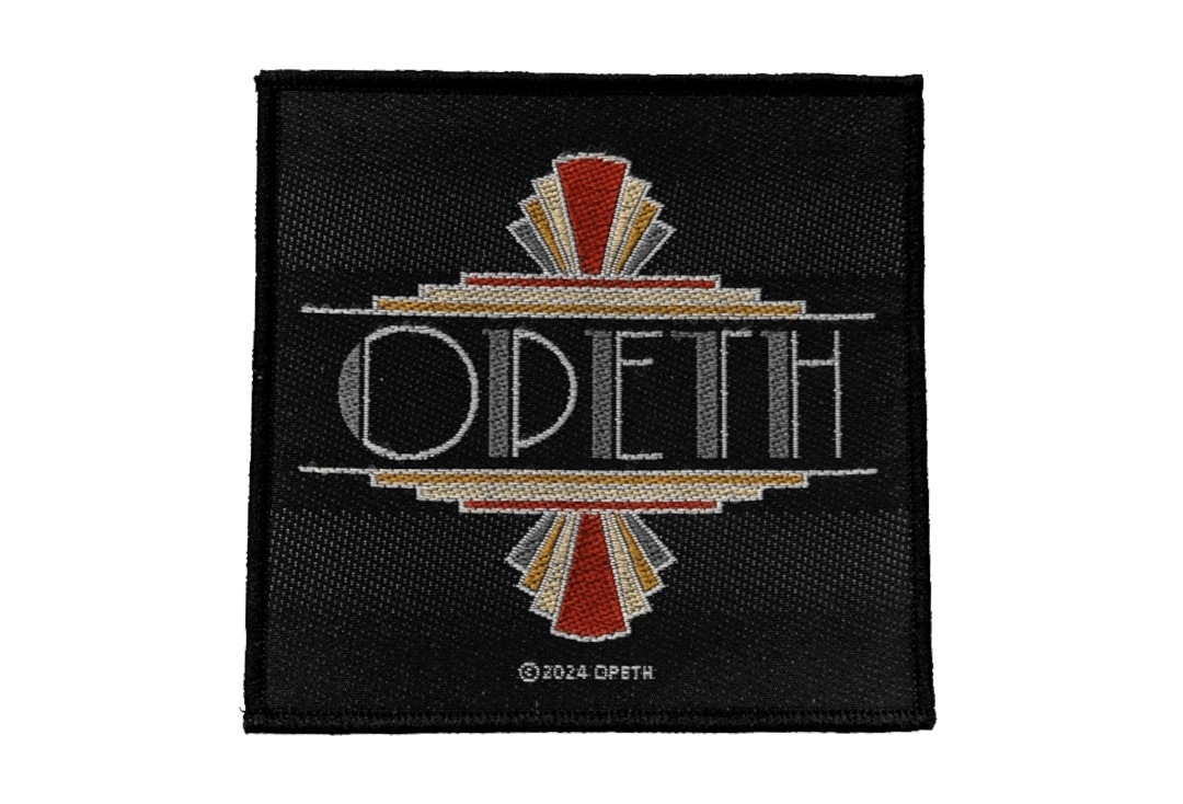 Opeth - Art Deco Logo Sew On Woven Patch