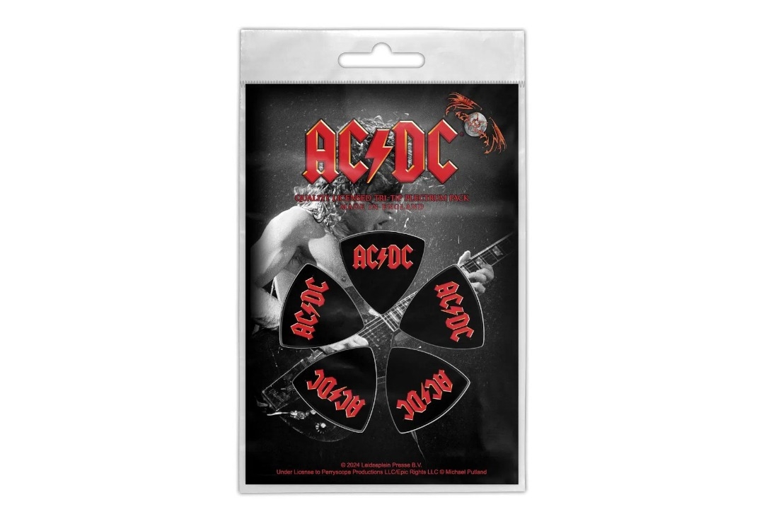 AC/DC - Logo Official Tri-Tip Plectrum Pack