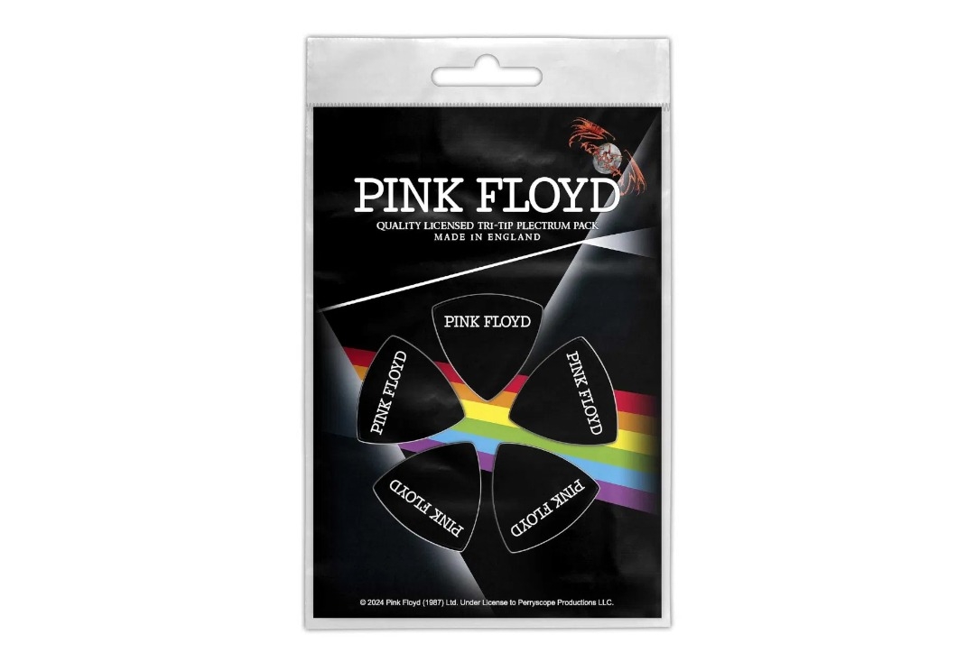Pink Floyd - Logo Official Tri-Tip Plectrum Pack