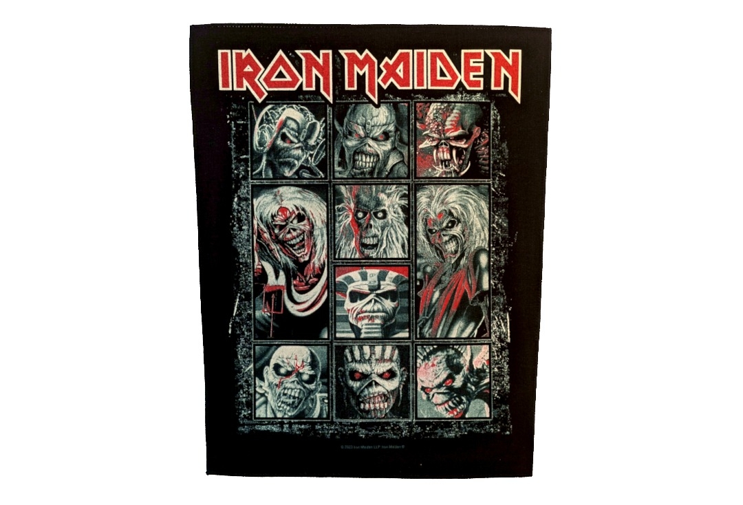 Iron Maiden - 10 Eddies Printed Back Patch