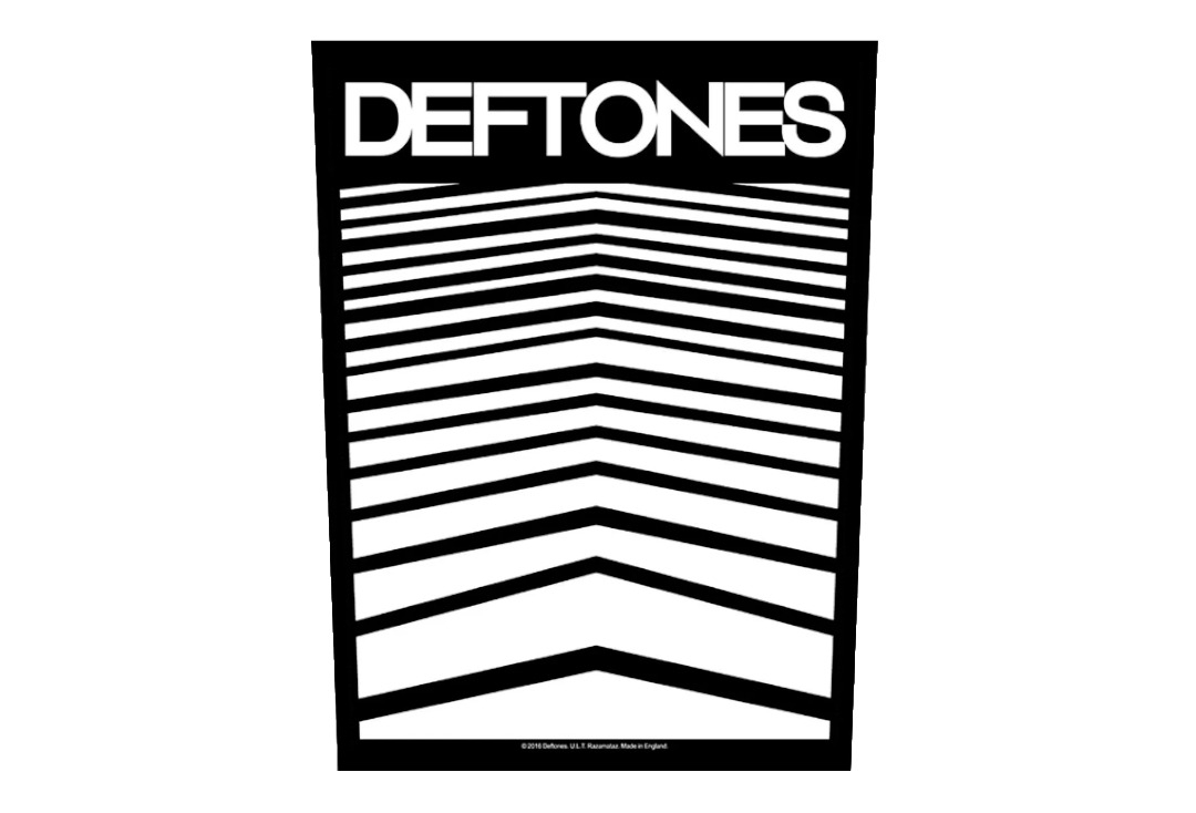 Deftones - Abstract Lines Printed Back Patch