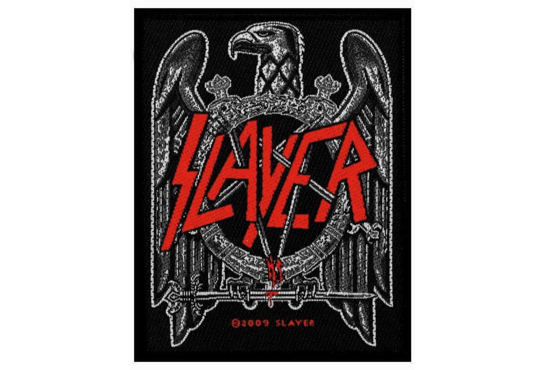 Official Band Merch | Slayer - Black Eagle Woven Patch
