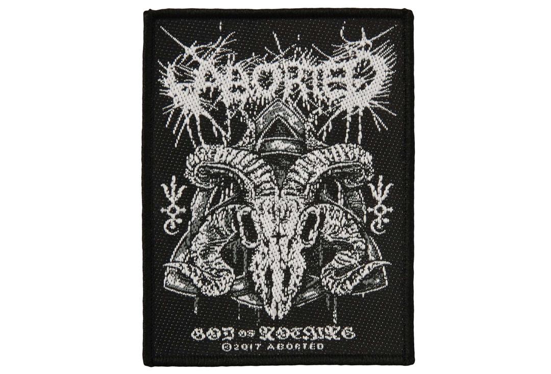 Official Band Merch | Aborted - God Of Nothing Woven Patch