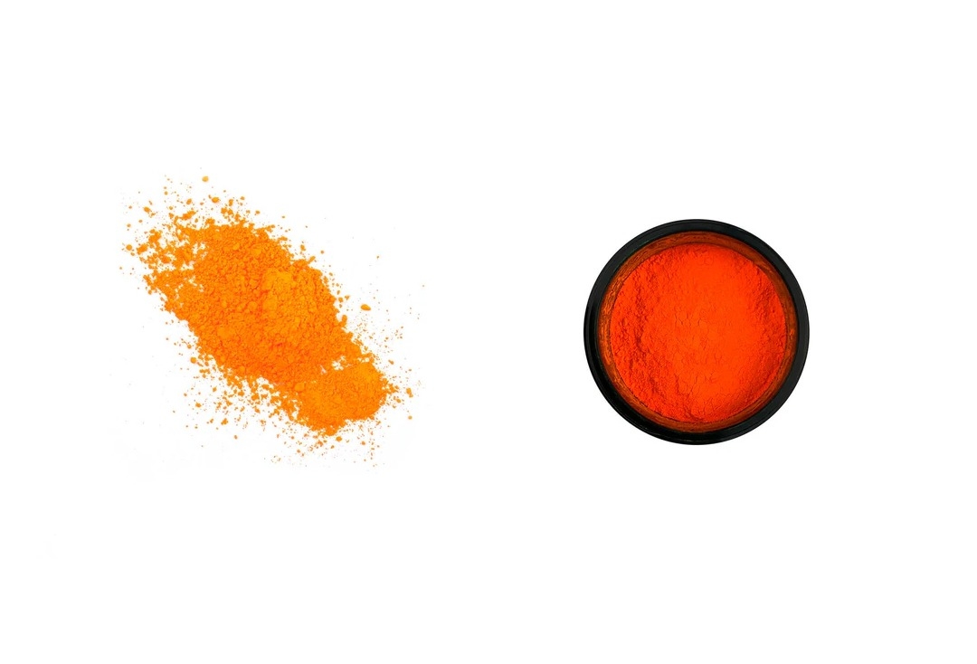 UV Orange Stargazer Neon Eye Dust