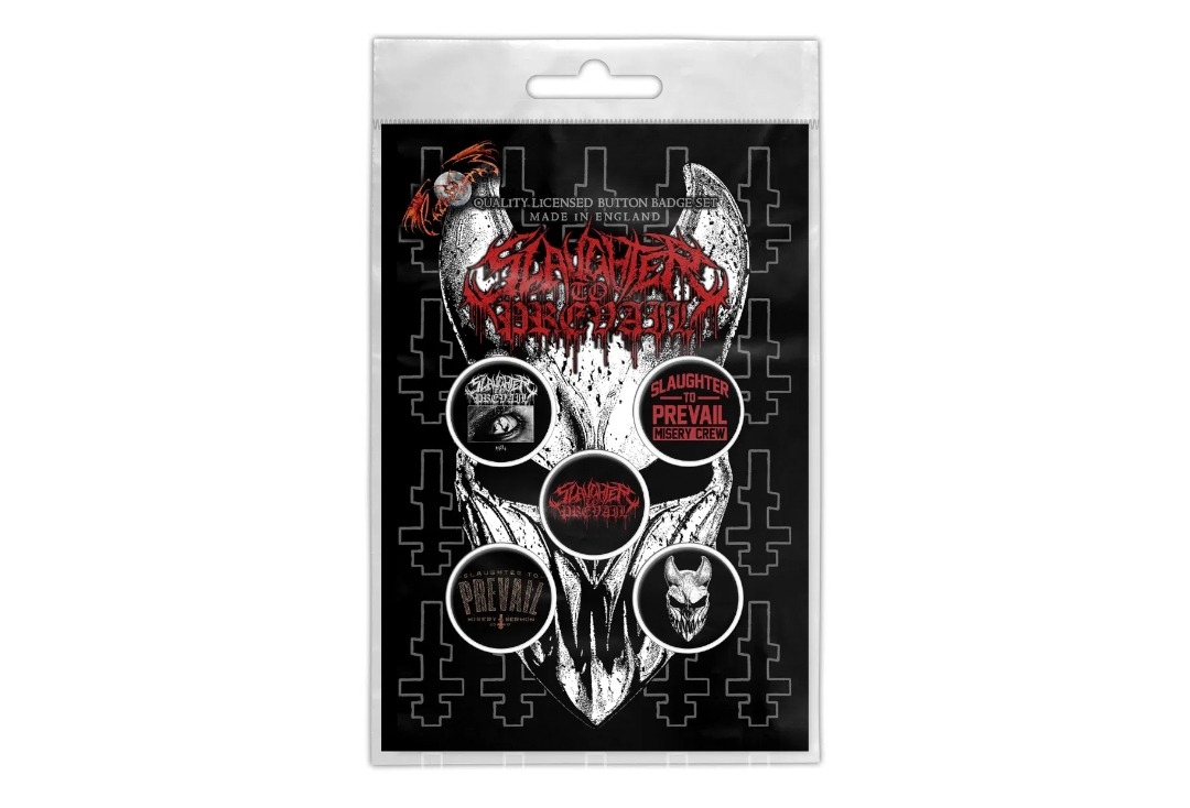 Slaughter To Prevail - Logo Official Button Badge Pack