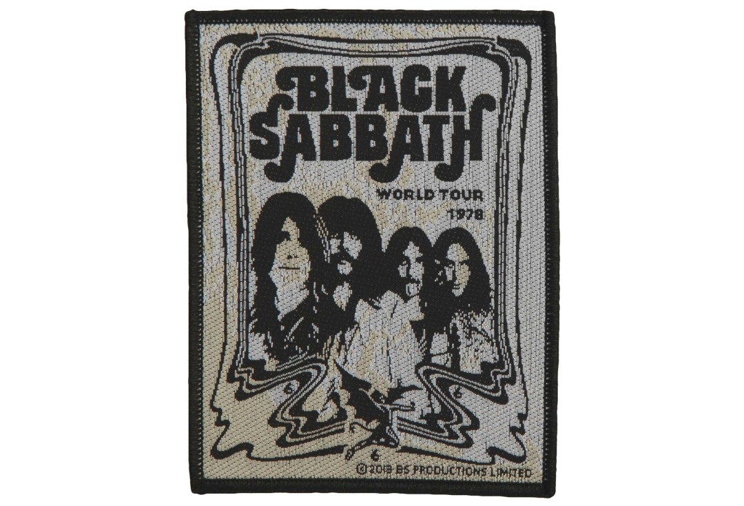 Black Sabbath - Band Sew On Woven Patch