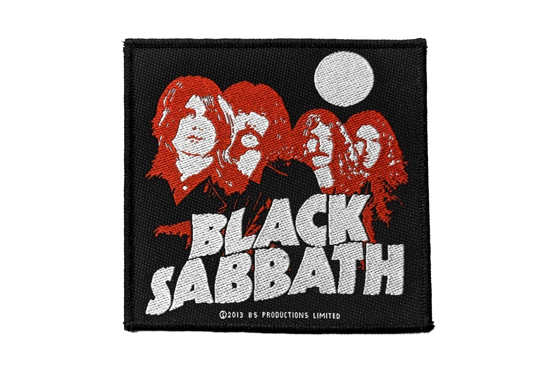 Black Sabbath - Red Portraits Sew On Woven Patch