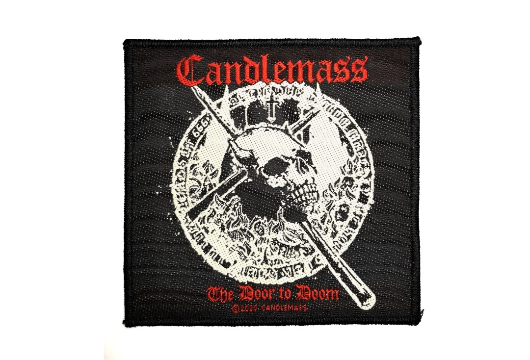 Candlemass - The Door To Doom Sew On Woven Patch