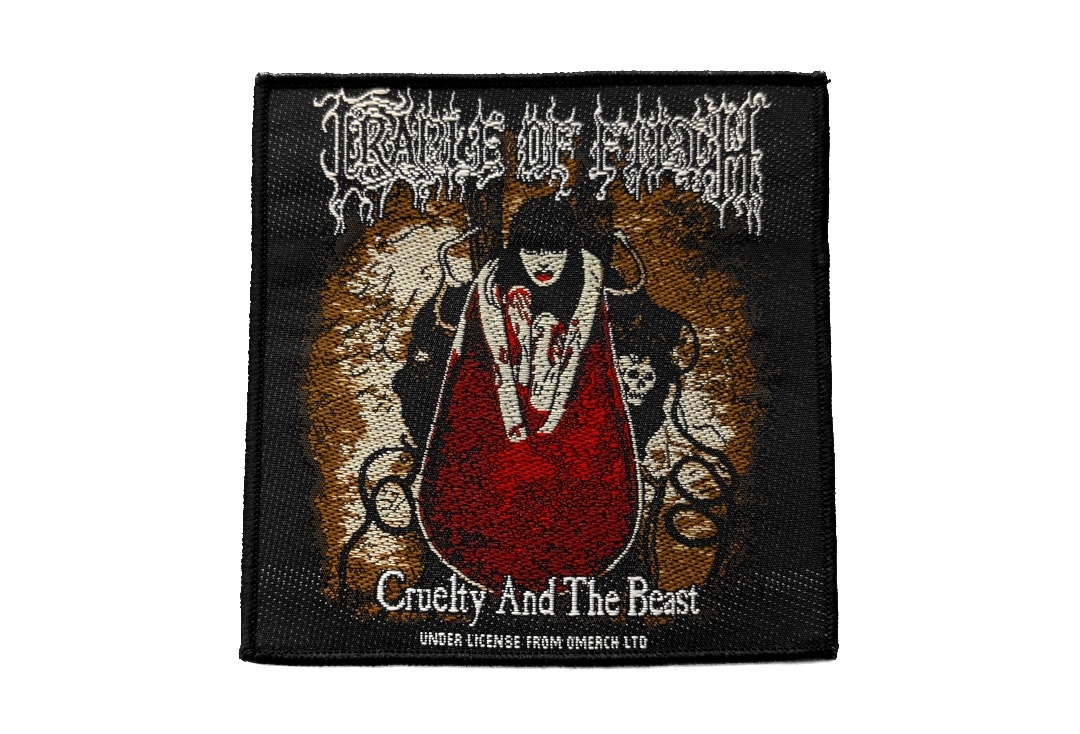 Cradle Of Filth - Cruelty And The Beast Officially Licensed Sew On Woven Patch