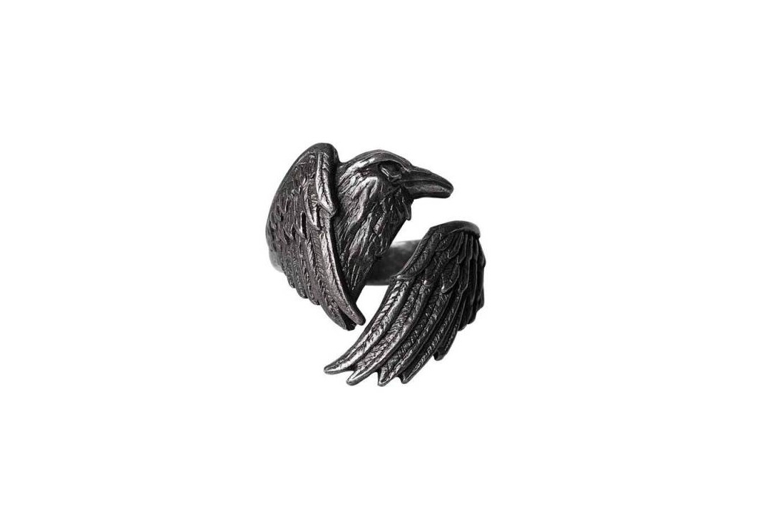 Made Of The Night Alchemy Gothic Pewter Ring