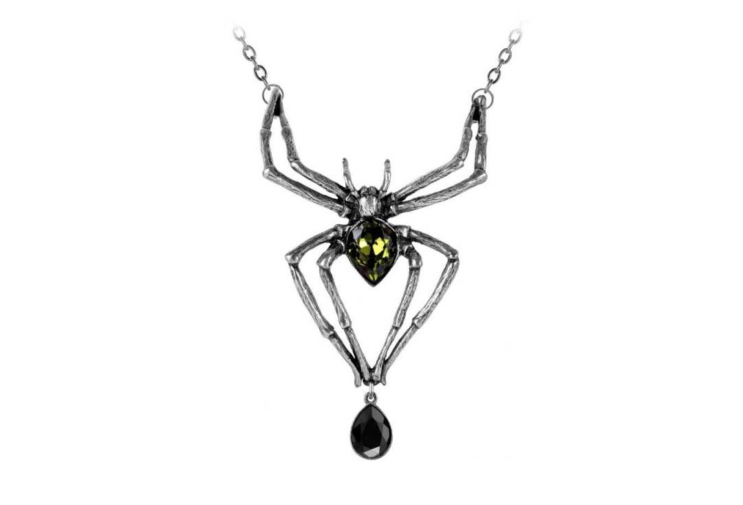 Emerald Venom Alchemy Gothic Necklace - Main