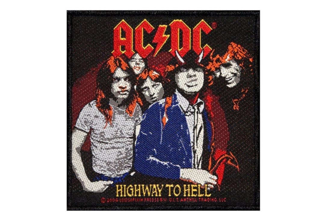 Official Band Merch | AC/DC - Highway To Hell Woven Patch