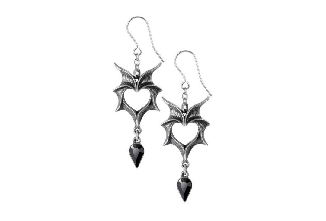 Love Bats Alchemy Gothic Earrings