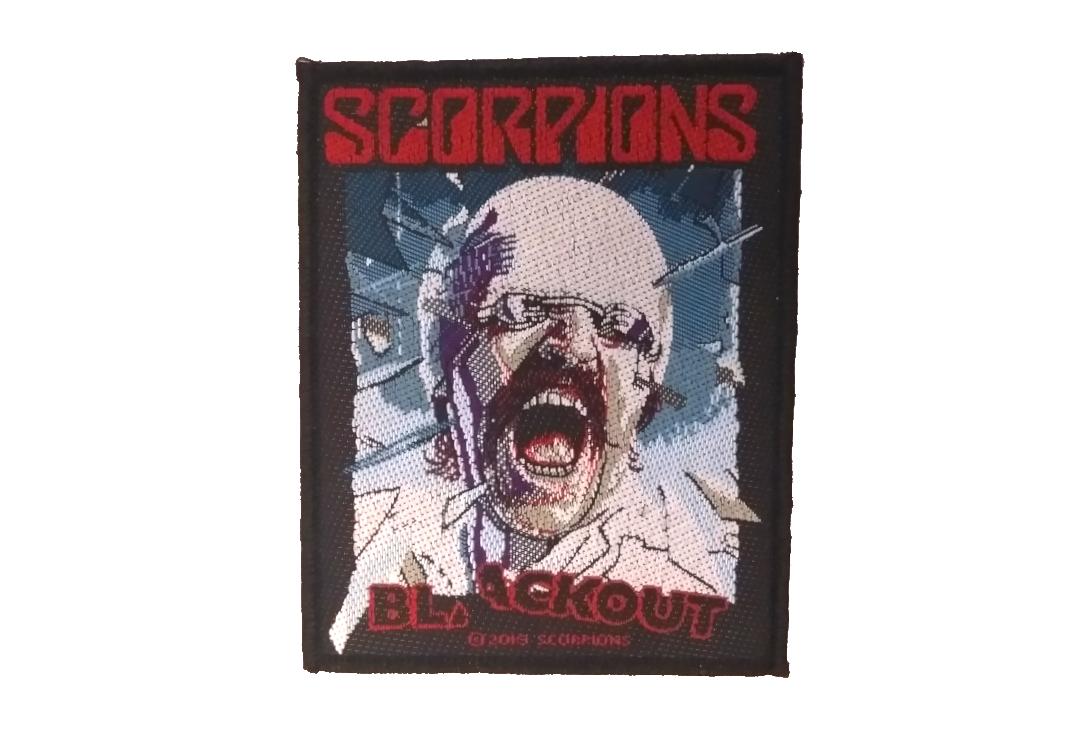 Official Band Merch | Scorpions - Blackout Woven Patch