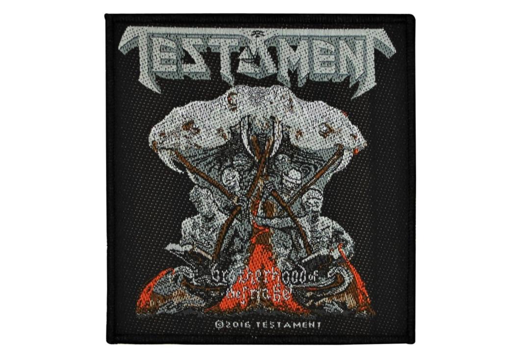 Official Band Merch | Testament - Brotherhood Of The Snake Woven Patch