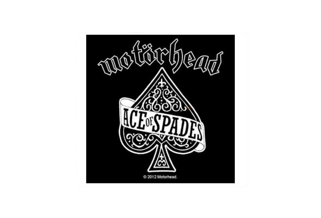 Official Band Merch | Motorhead - Ace Of Spades Vinyl Sticker