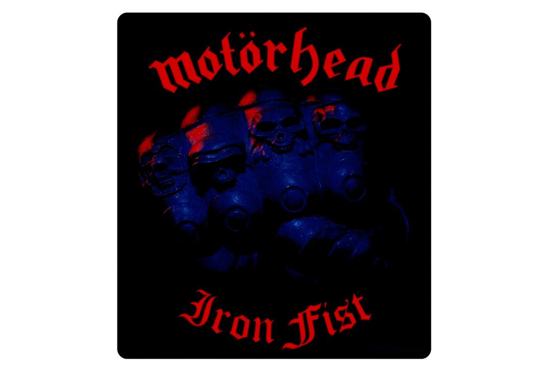 Official Band Merch | Motorhead - Iron fist Vinyl Sticker