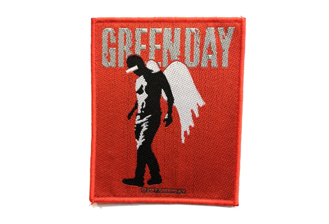 Green Day - Red Wings Sew On Woven Patch
