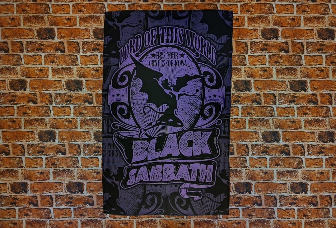 Black Sabbath - Lord Of This World Printed Textile Poster