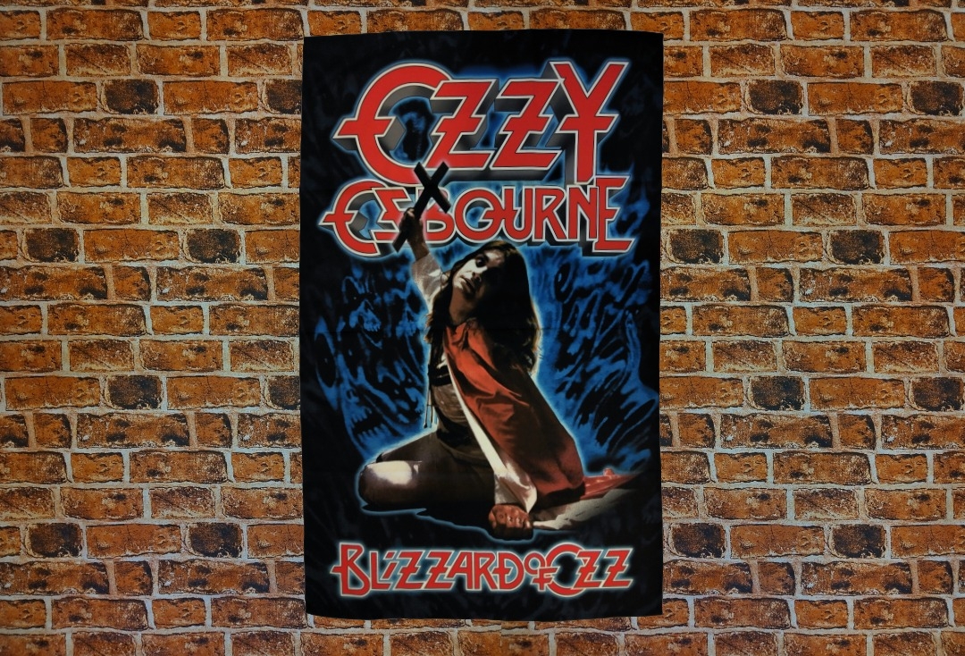 Ozzy Osbourne - Blizzard Of Ozz Printed Textile Poster