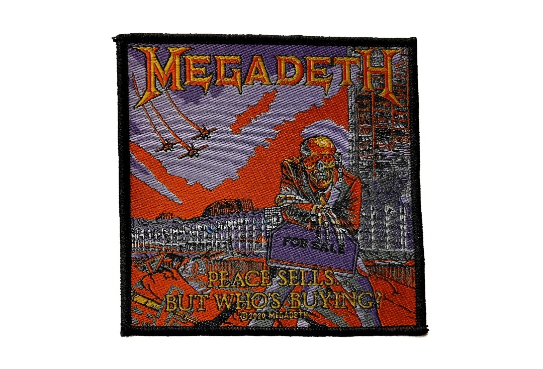 Megadeth - Peace Sells But Who's Buying Sew On Woven Patch