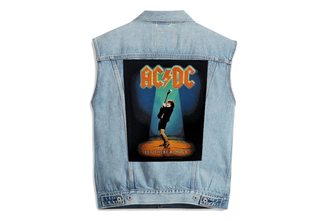 AC/DC - Let There Be Rock Printed Back Patch