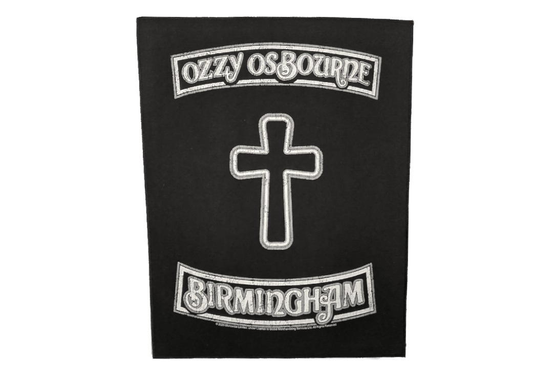 Ozzy Osbourne - Birmingham Printed Back Patch