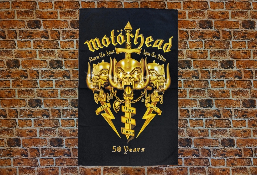 Motorhead - Core 50th Printed Textile Poster