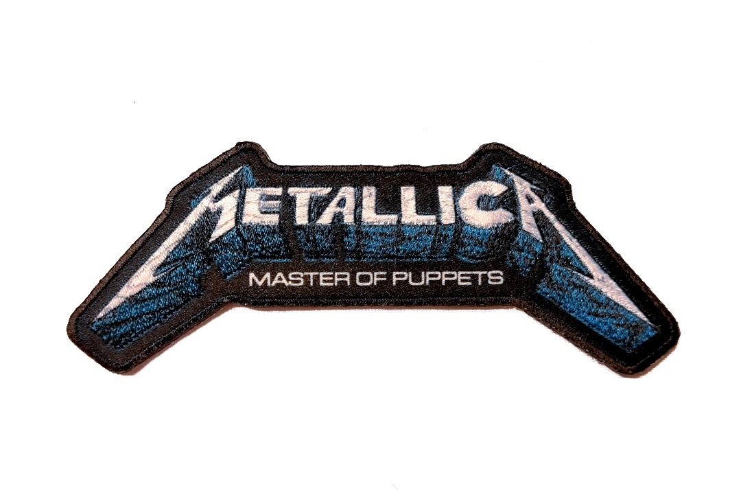 Metallica - Master Of Puppets Blue Official Iron On Printed & Embroidered Patch