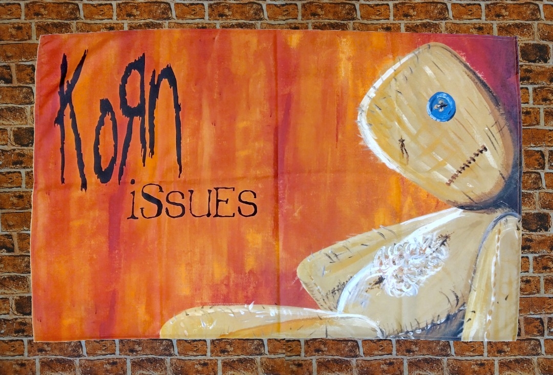 Korn - Issues Printed Textile Poster