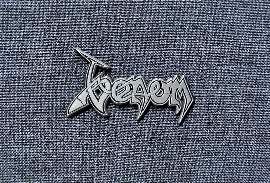 Venom - Logo Official Metal Pin Badge