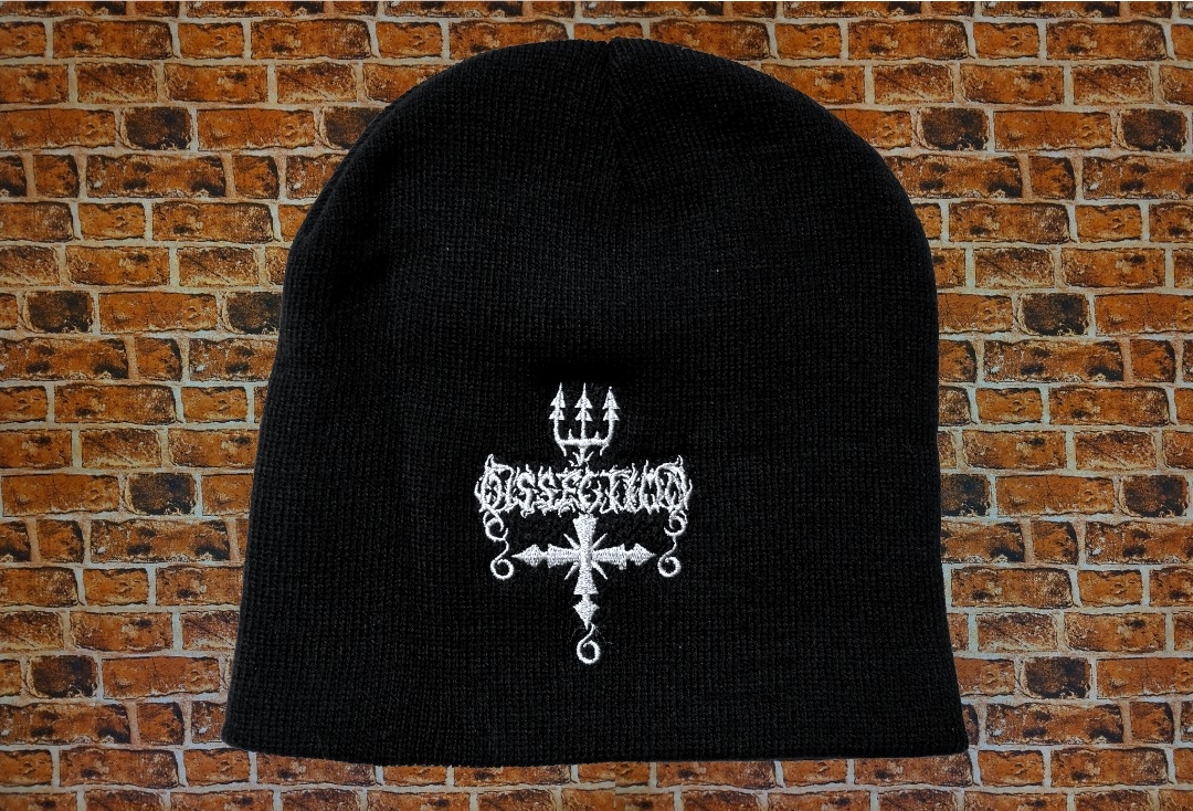 Dissection - Cross Logo Embroidered Official Knitted Beanie Hat