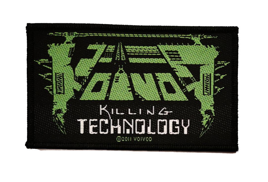 Official Band Merch | Voivod - Killing Technology Woven Patch