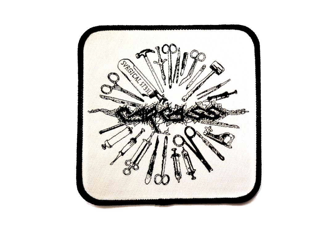 Official Band Merch | Carcass - Tools Woven Patch