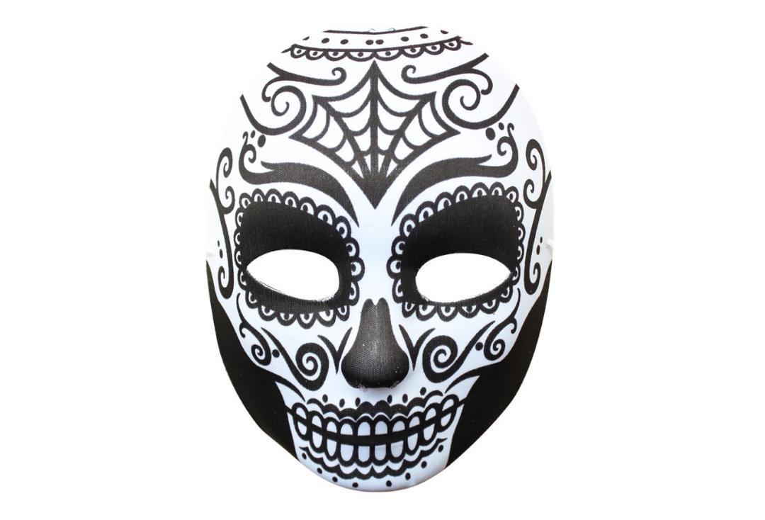 Void Clothing | Day Of The Dead Black & White Mask