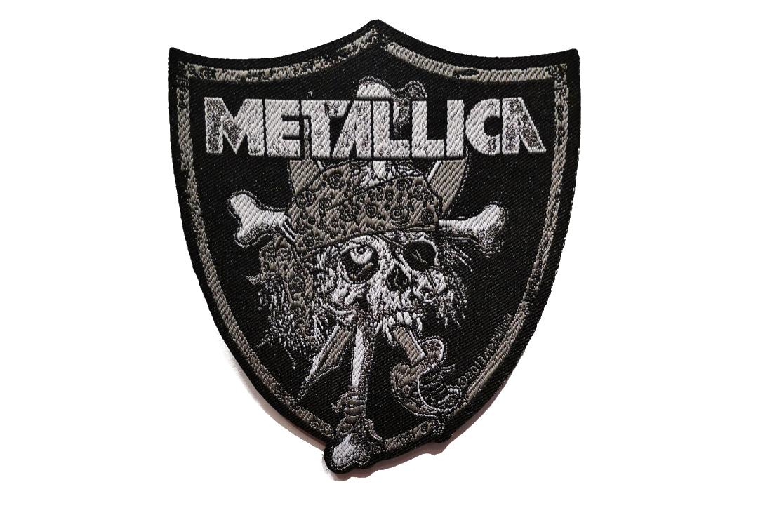Official Band Merch | Metallica - Raiders Skull Re-Issue Woven Patch