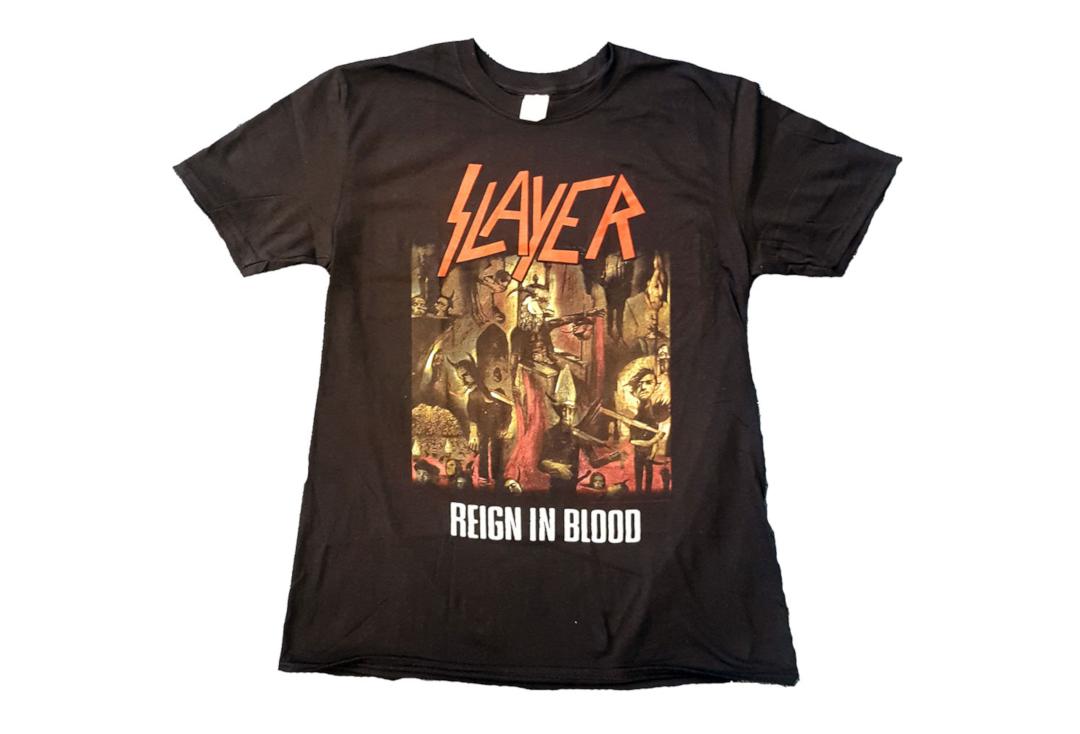Official Band Merch | Slayer - Reign In Blood Men's Short Sleeve T-Shirt