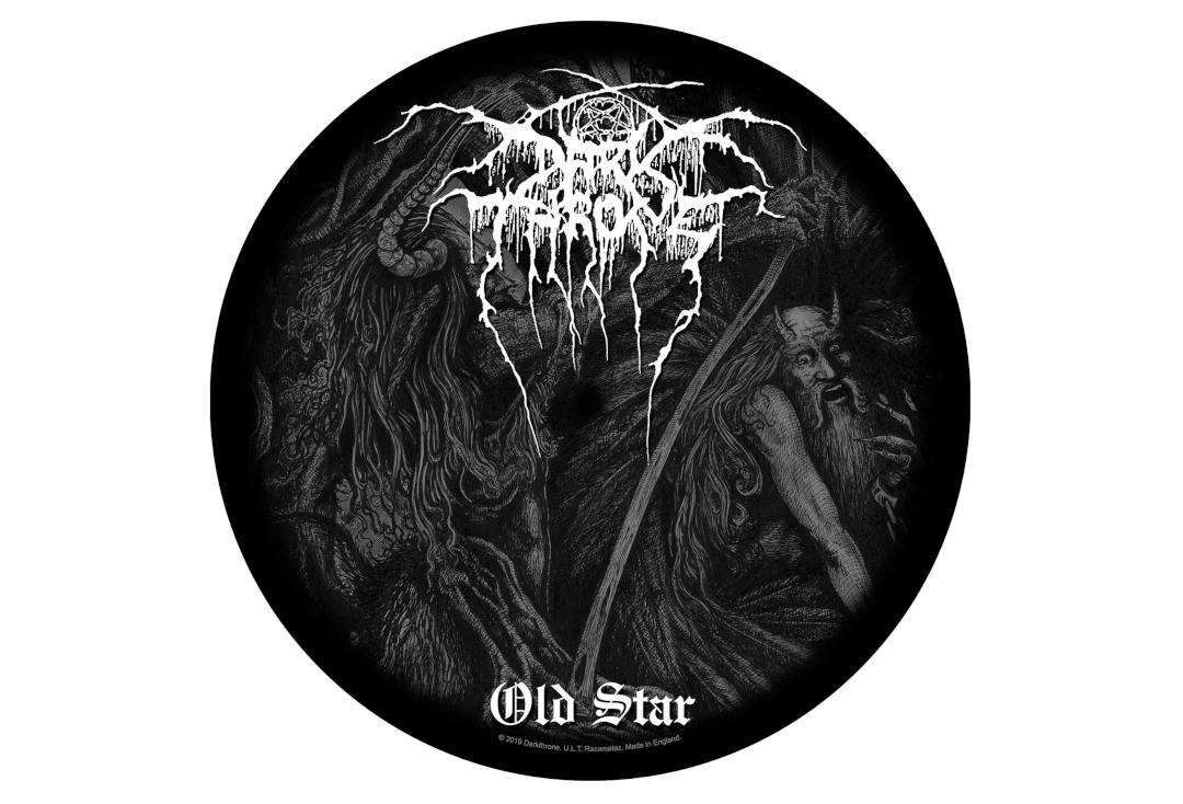 Official Band Merch | Darkthrone - Old Star Printed Back Patch