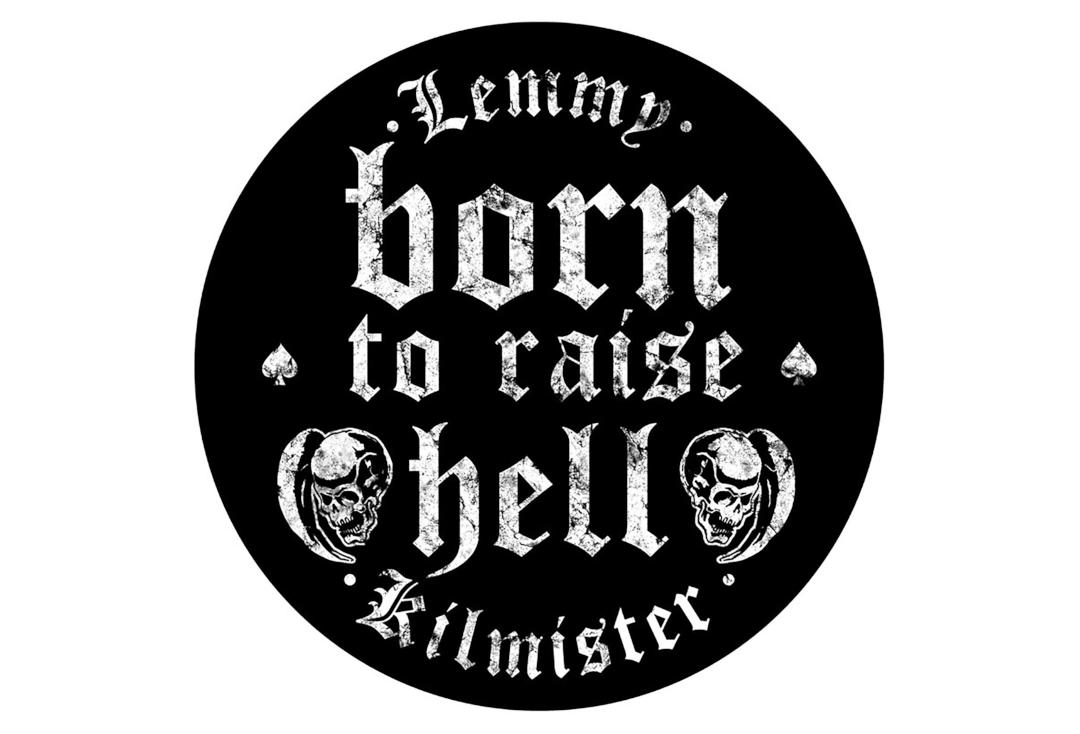Official Band Merch | Lemmy - Born To Raise Hell Printed Back Patch