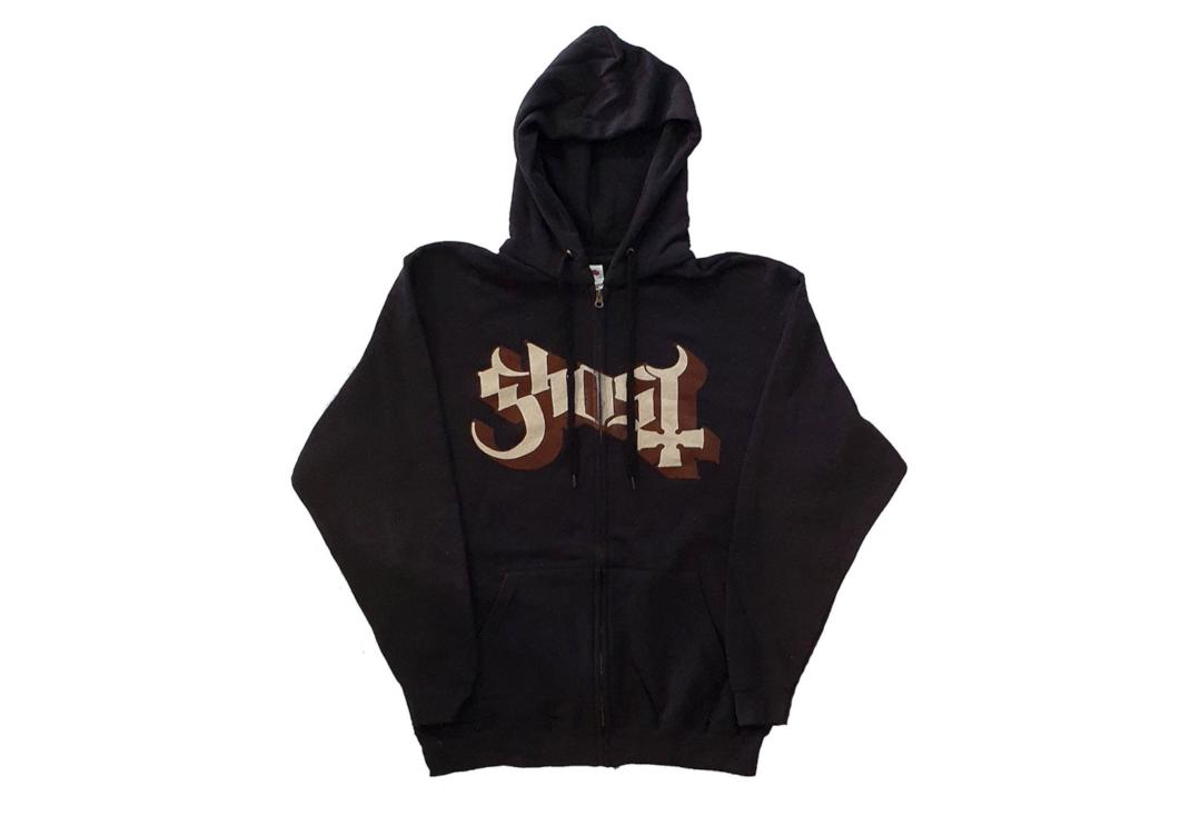 Official Band Merch | Ghost - Opus Eponymous Unisex Zip Hood - Front