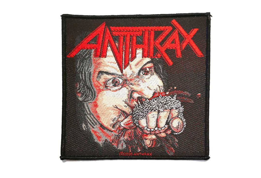 Official Band Merch | Anthrax - Fistful Of Metal Woven Patch