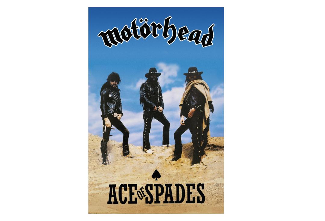 Official Band Merch | Motorhead - Ace Of Spades Printed Textile Poster