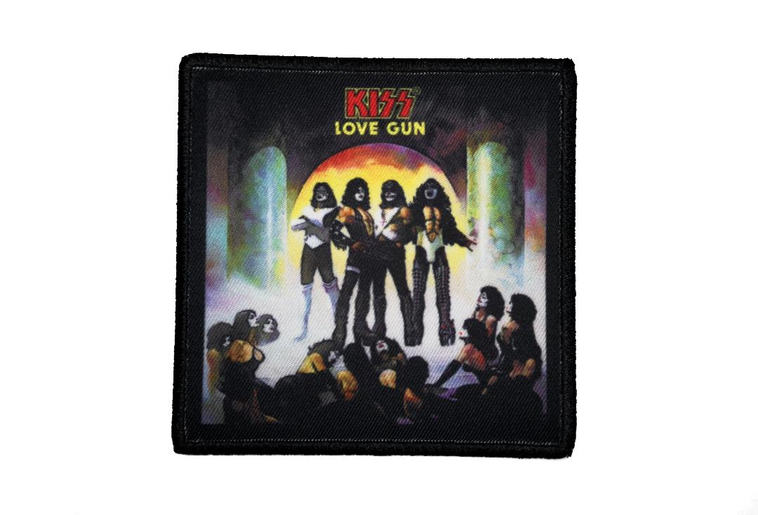 Official Band Merch | Kiss - Love Gun Album Cover Woven Patch