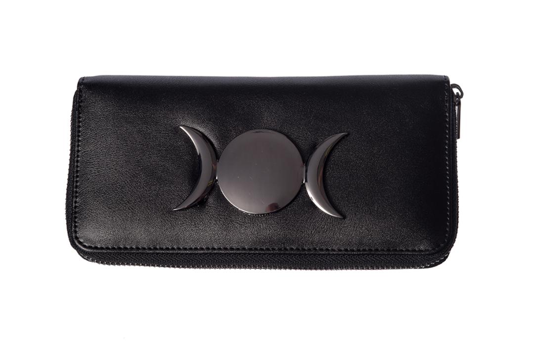 Banned Apparel | Vidonia Triple Moon Purse - Front
