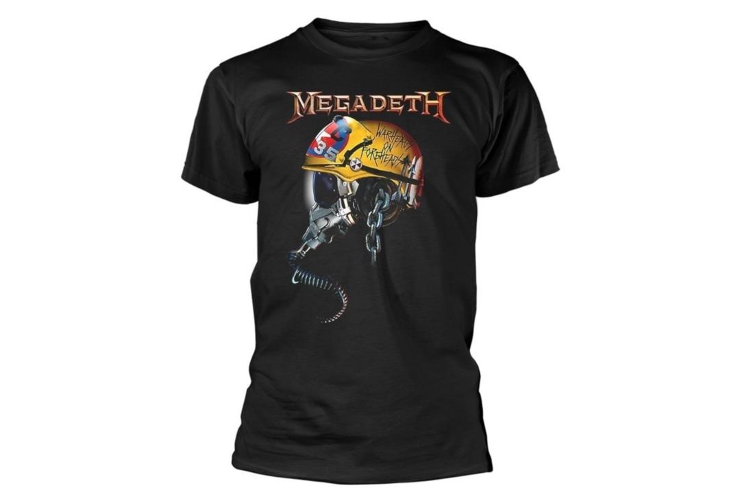 Official Band Merch | Megadeth - Warheads On Foreheads/Metal Vic Official Men's Short Sleeve T-Shirt